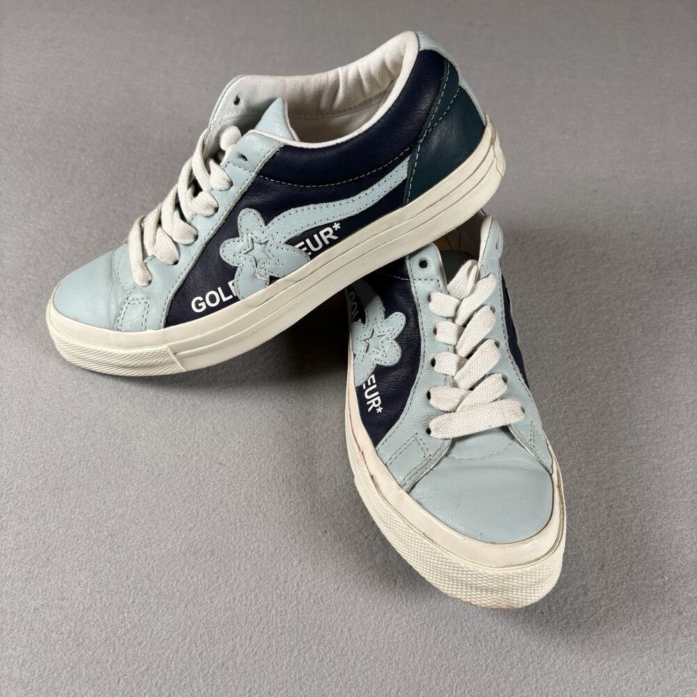 Converse One Star Golf Le Fleur Tyler The Creator Airway Blue Sz 5.5/7.5